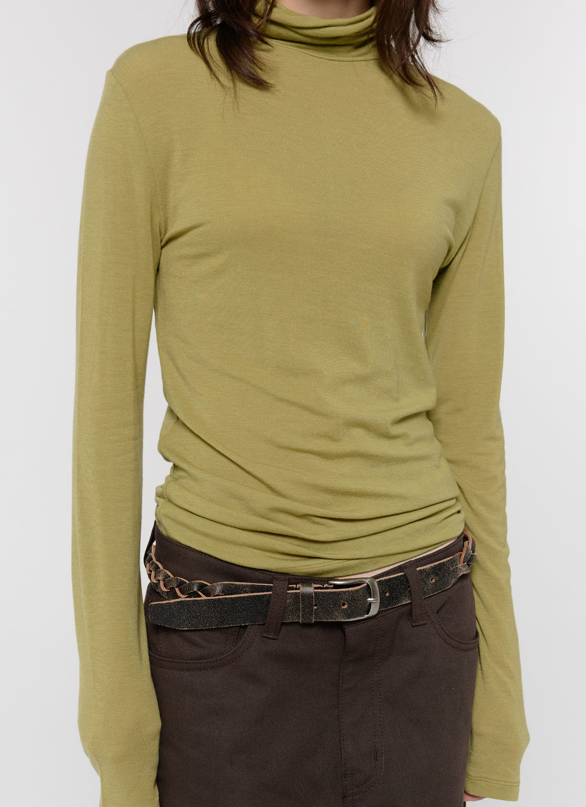 26FW TURTLE NECK SLIM TOP