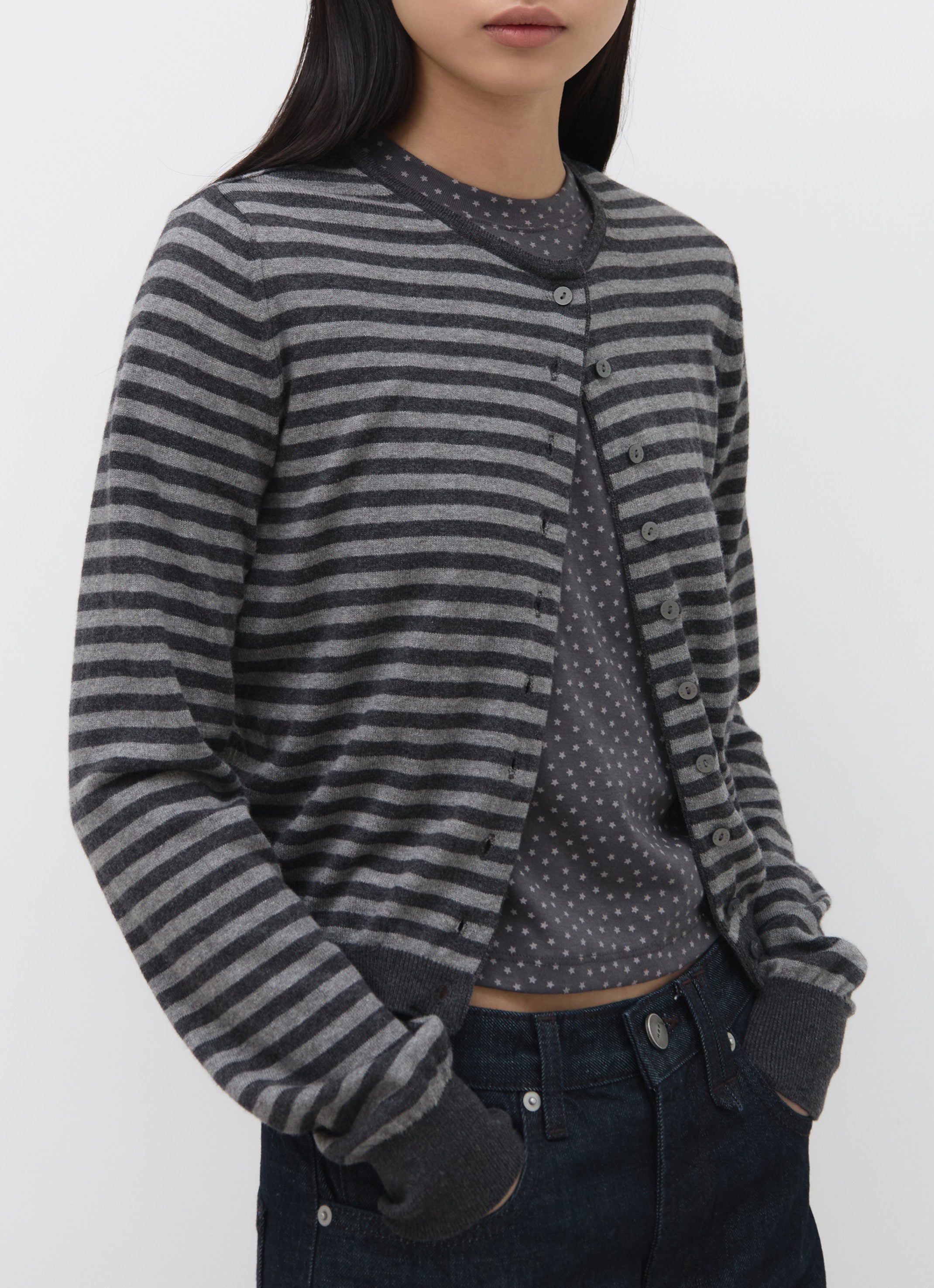 CASHMERE ANG CARDIGAN