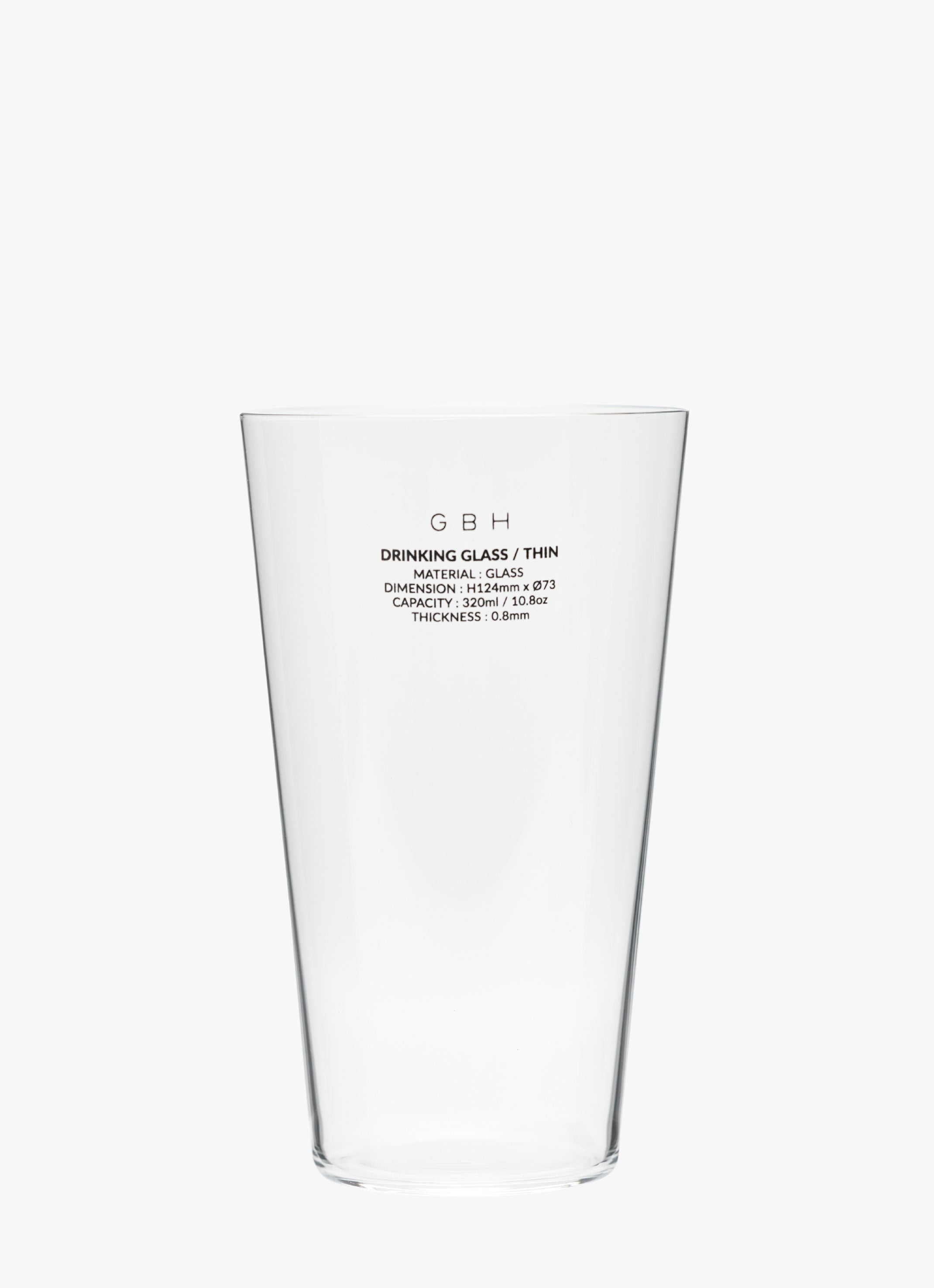 DRINKING GLASS / THIN