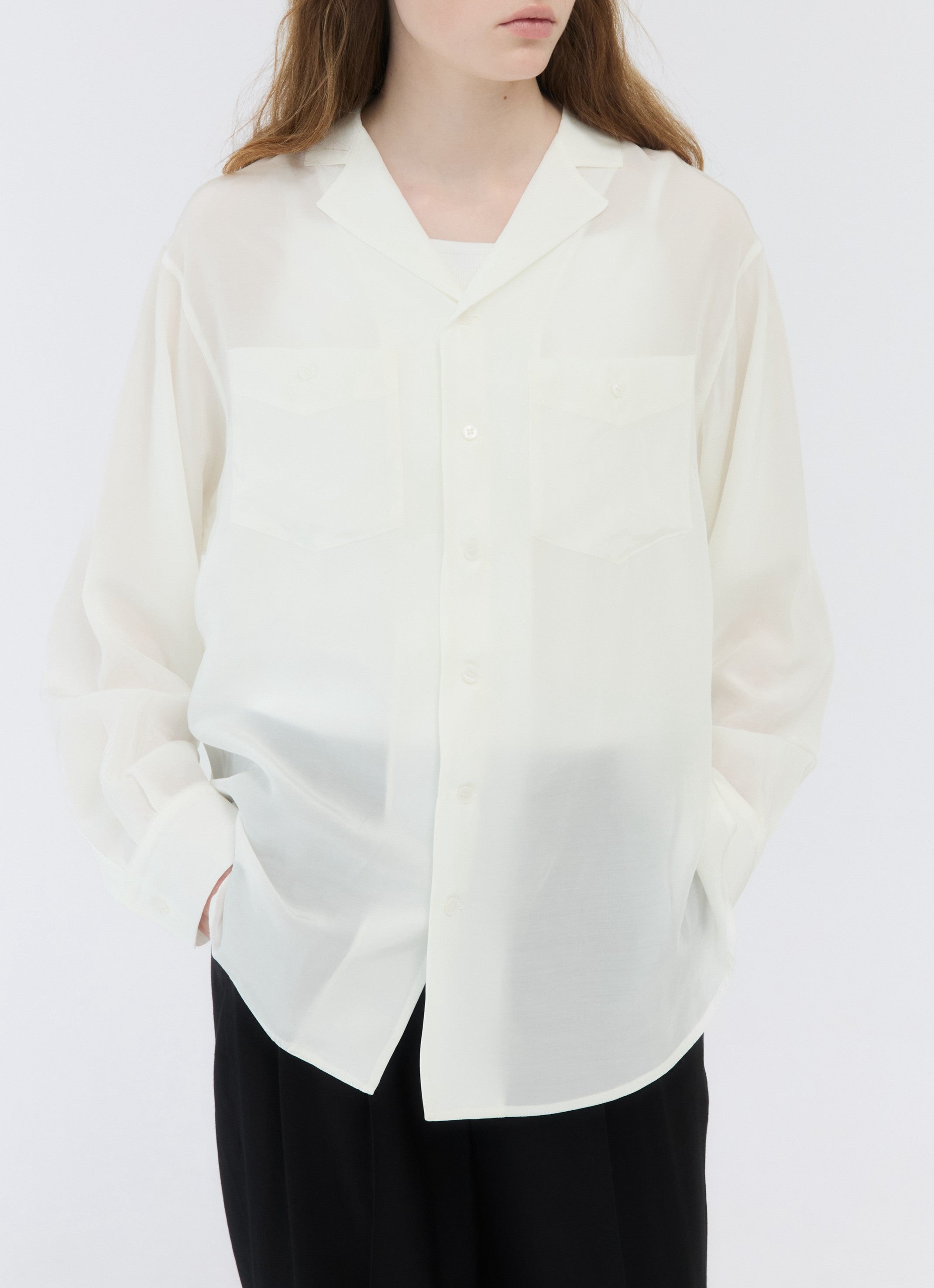 OUT-POCKET BLOUSE