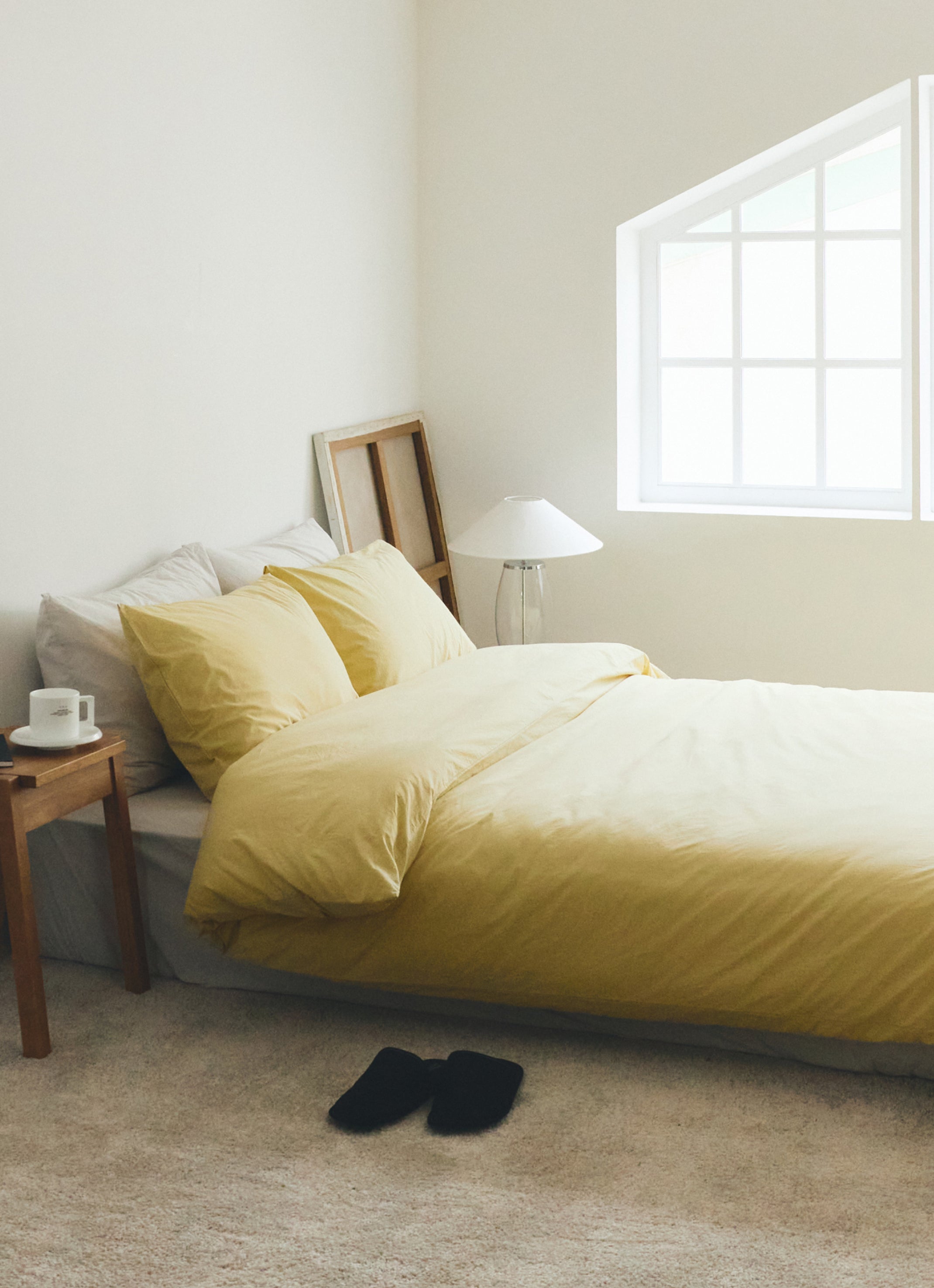 DUVET COVER - CORN / 2 SIZES