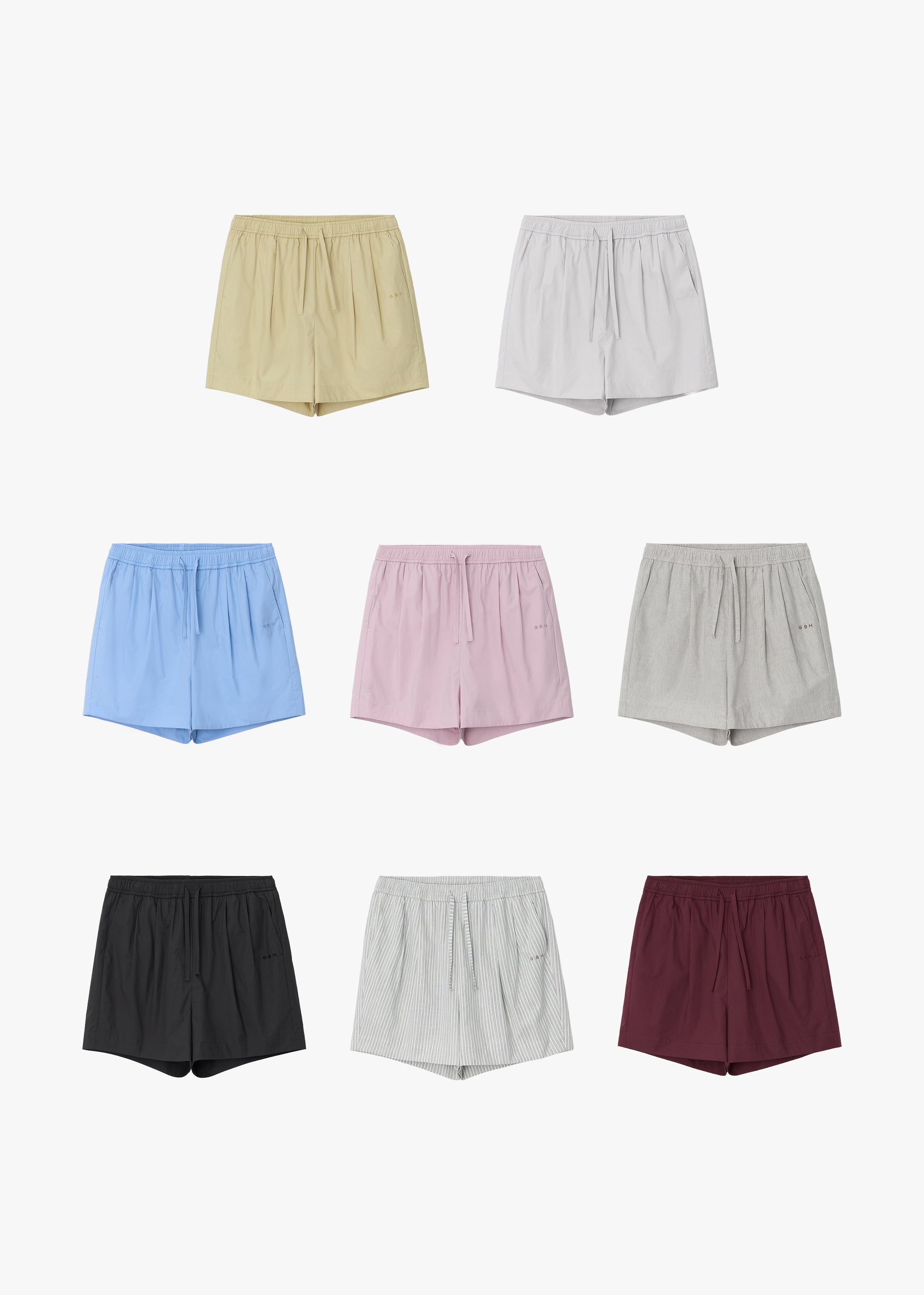 GBH HOME PAJAMA SHORT PANTS (8 COLORS, 4 SIZES)