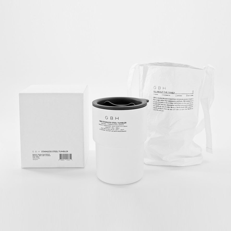 STAINLESS STEEL TUMBLER & POUCH